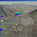 Real-Time Display of Oahu Bathymetry with Color-Coding